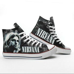 Nirvana Converse Chuck Taylor All Star Shoes Uni